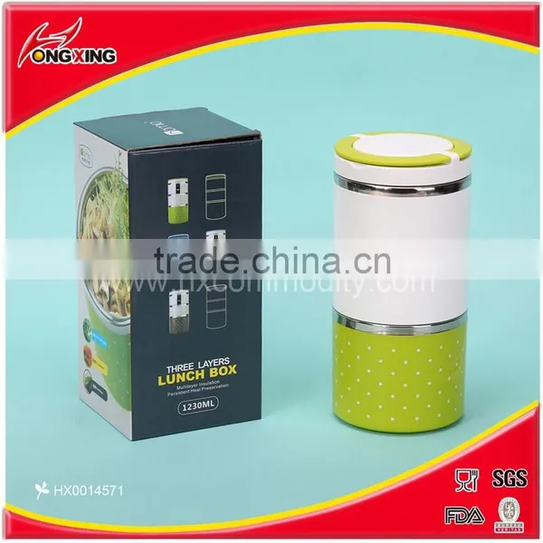 SS 630ml Thermos Tiffin Carrier /insluated Tiffin Lunch Box photo-4