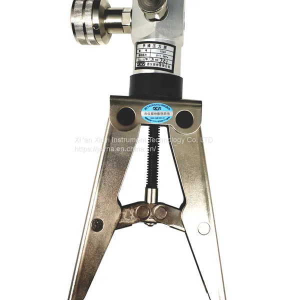 Stainless Steel Pressure Calibrator 16Bar Handheld Pressure Pump for Pressure Testing Equipment photo-4