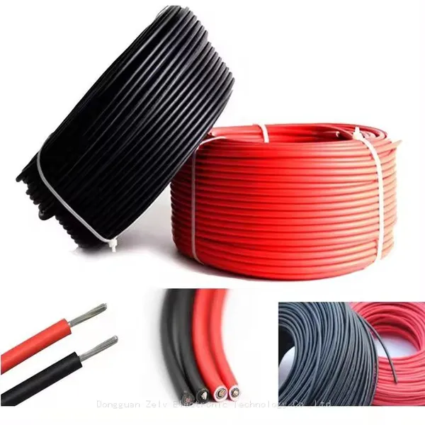 New Design 4mm 6mm 10mm Tinned Copper Conductor DC Photovoltaic Solar pv Cable photo-3