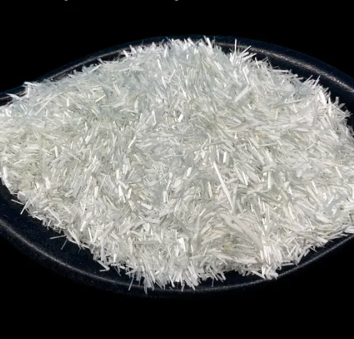 E Glass Fiber For Abs Shred Glass Fiber For Polyester Shredded Glass Fiber Cut