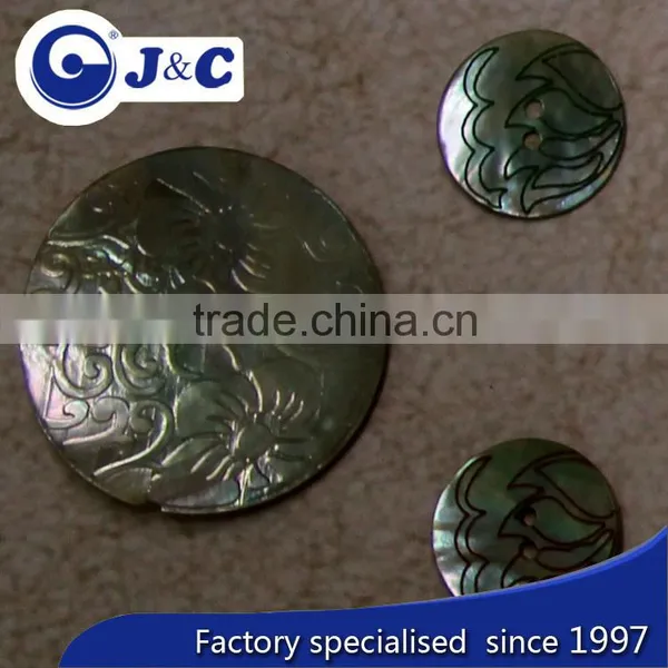 Bespoke Shape of Agoya Shell Buttons With 1/2/3/4 Holes photo-2