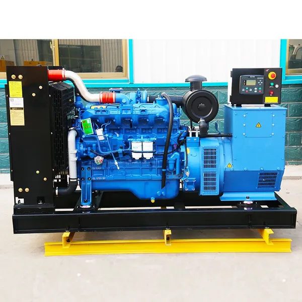 Backup Power Generator 100kw Open Type Industrial Diesel Generator 50Hz 3 Phase Generator photo-2