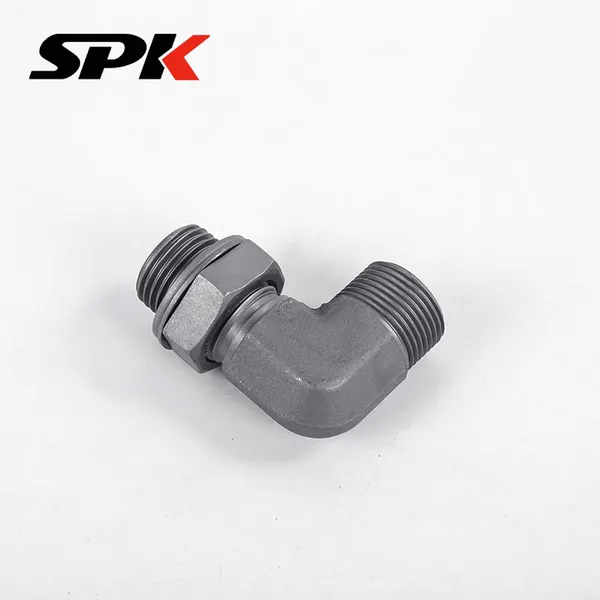 Eaton Yonghua Standard 24° Cone Carbon Steel Ferrule Transition Fitting, 90-Degree Right-Angle Adjustable Direction Fitting, In-Stock (Model: 1CG9) photo-4