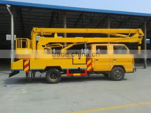 Hot Selling JMC Crew Cab 16m Aerial Work Platform Truck in Libya photo-3