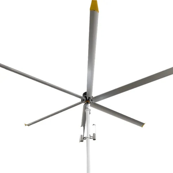 Industrial large fan, ceiling fan, floor fan, vertical energy-saving, low-speed, high-efficiency ventilation and cooling