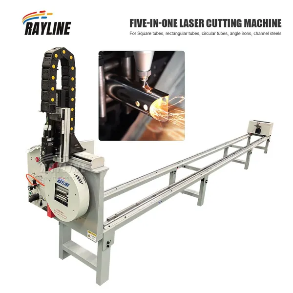 5 in 1 Laser Cutter for Square Tube Round Tube Angle Iron – Metal Fiber Laser Cutting Machine photo-3