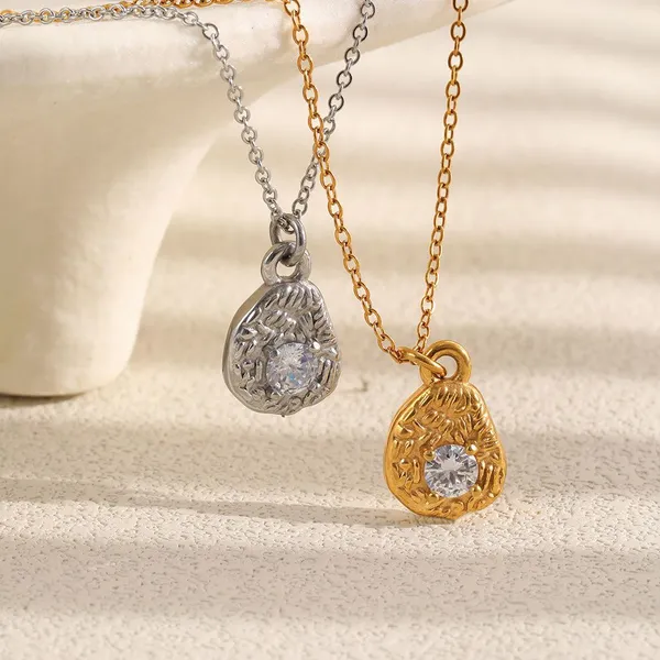 Stainless Steel Necklace for Gifts – Men's Women's Unisex Design, Perfect for Holiday Promotions, Wholesale Supplier photo-3