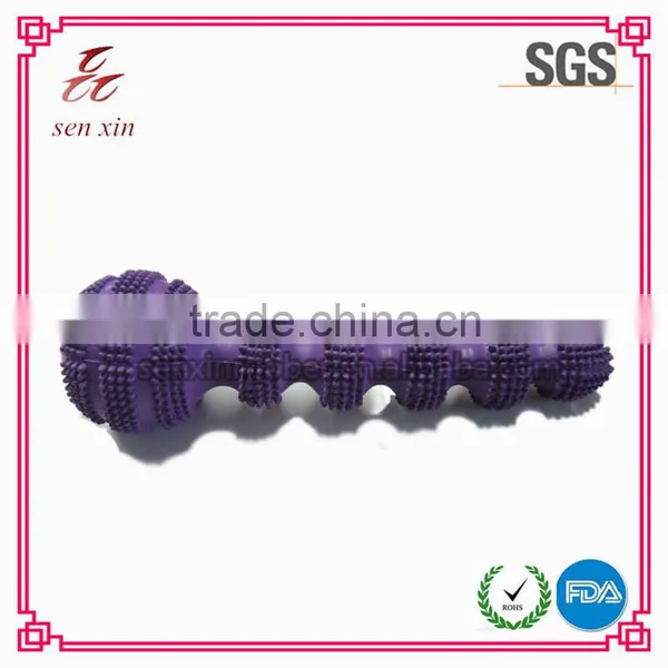 2016 Fashionable Real-looking Soft Rubber Dog Animal Toy, Bone Shape Dog Toy photo-6