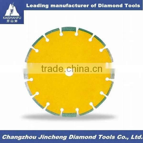 Tuck Point Blade With Protective Segments of Long Life