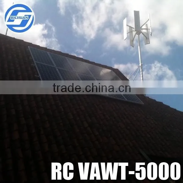 Hot Sale!!! 2015newest Mini 3kw/5kw/10kw Magnetic Vertical Wind Turbine /3000w/5000w/10000w Vertical Wind Generator Wind Turbine photo-2