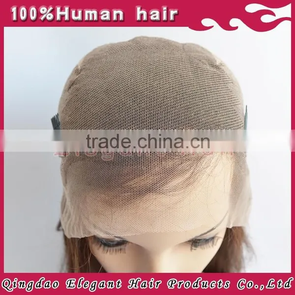 New Styles Fashion Brazilian Virgin Hair Full Lace Base 100 Percent Human Hair Wigs photo-4