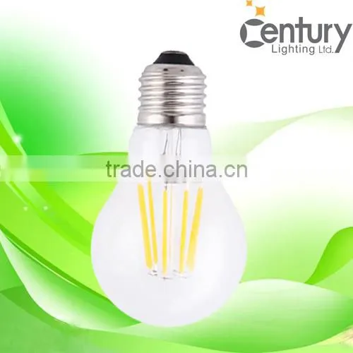 Hot LED Lighting Supplier Shenzhen Manufacturer 120lm/w 4w 6w 8w E27 Filament Led Bulb photo-6