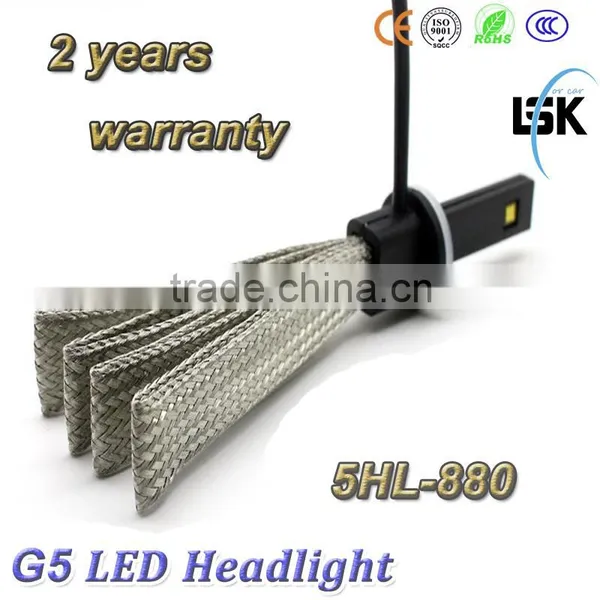 New!!!! IP65 Strong Power 12v-24v Car Led Headlight 880 Use Copper Metal for Excellent Heat Dissipation photo-4