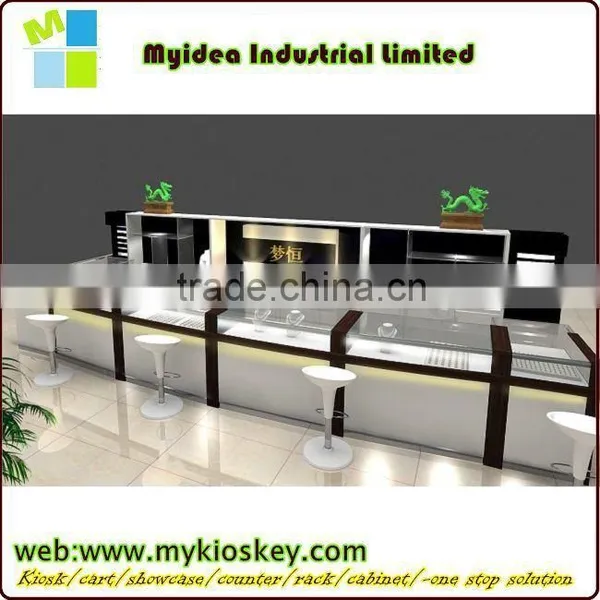 Shopping Mall Mini Jewelry Kiosk Attractive Design Mall Jewelry Shop Kiosk photo-3
