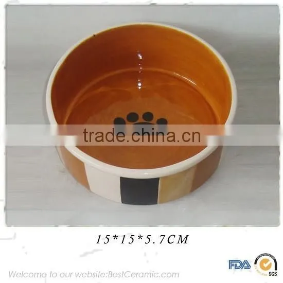 High Quality Factory Selling Cheap Cute Ceramic Pet Bowl photo-2