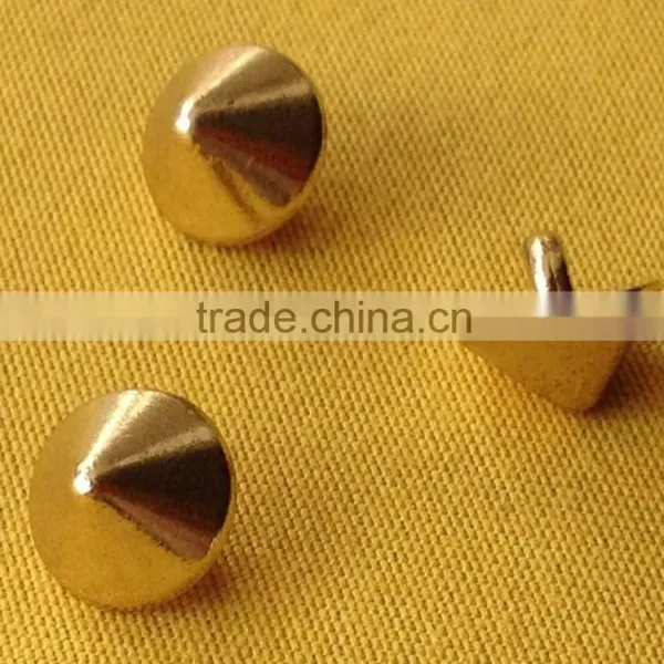 14L Conicalness Shape Metal Shank Button For Sweater Wear -- M1600 photo-5