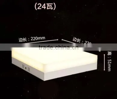 NEW Led Surface Panel Light Square 12w photo-2