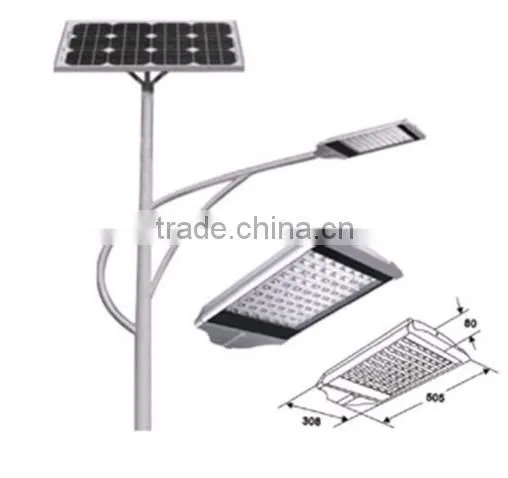 Hot Sale LED 56w Solar Lamp High Quality CE RoHS High Power Led Outdoor Lighting High Power Solar Street Light With Solar Panel photo-2