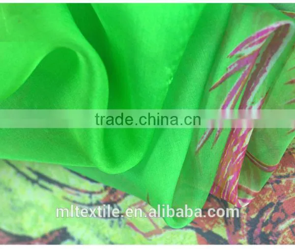 Natural Pure Chinese Silk Chiffon Fabric photo-6
