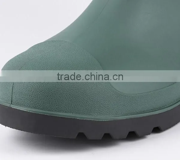 Wholesale Black Pvc Boot With or Without Steel Toe Cap photo-2