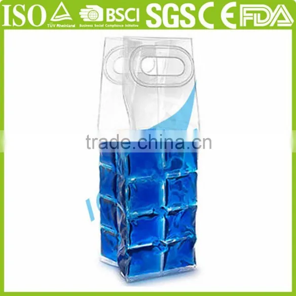 Freezable Gel Wine Bottle Cooler Freezer Pack Bag photo-5