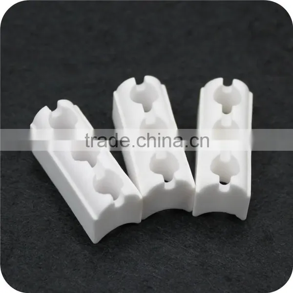 High Heat Resistance Insulating 95% Alumina Ceramic 1-8 Holes Ceramic Band Heating Insulators photo-4