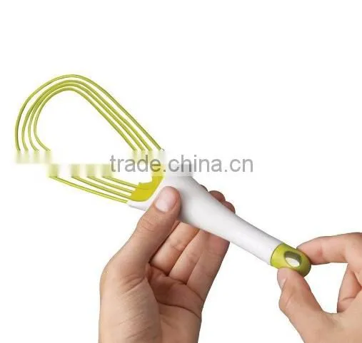 2-in-1 Silicone Whisk Egg Beater photo-4