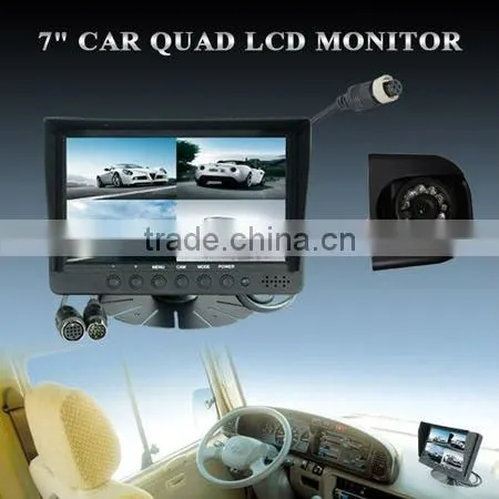 7" Heavy-duty Digitalcar Tft Lcd Sun Shade Lcd Monitor With 12v dc Rca Video Input photo-2