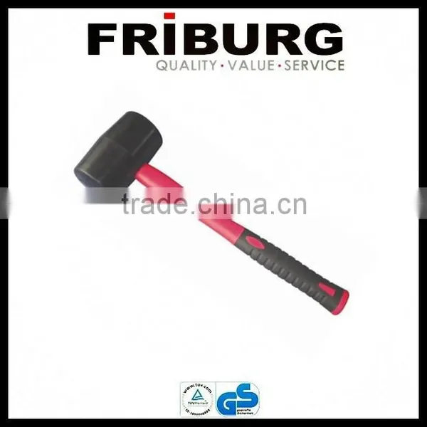 RUBBER HAMMER WITH FIBERGLASS HANDLE photo-3