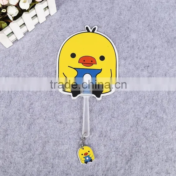 Hot Sale Lovely Monkey Design Kids Hand Fan pp Fan pp Plastic Advertising Hand Fan photo-5