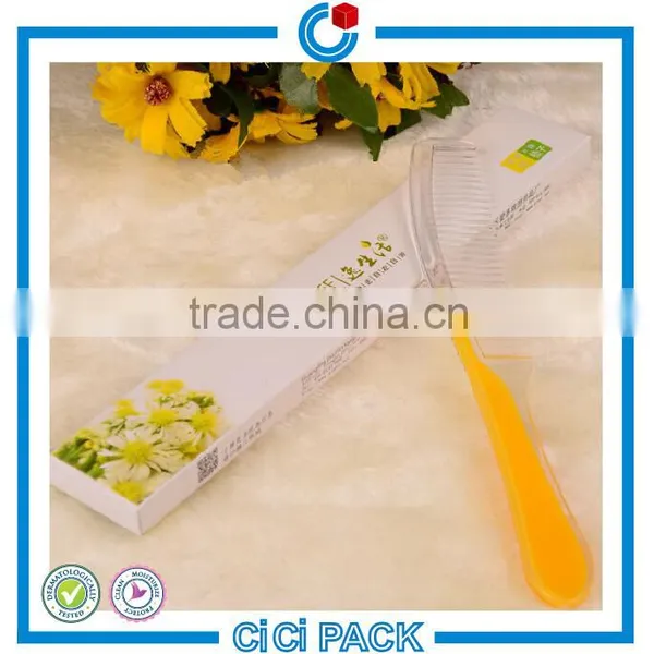 Cheap hotel use tooth set holder box, toothbrush set box