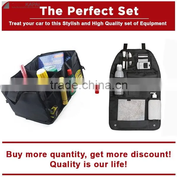 The Perfect Set Car Organizer+Car Back Seat Organizer