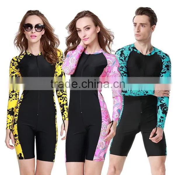 2016 Top Selling Sun Protection One Piece Swimsuit Women photo-2
