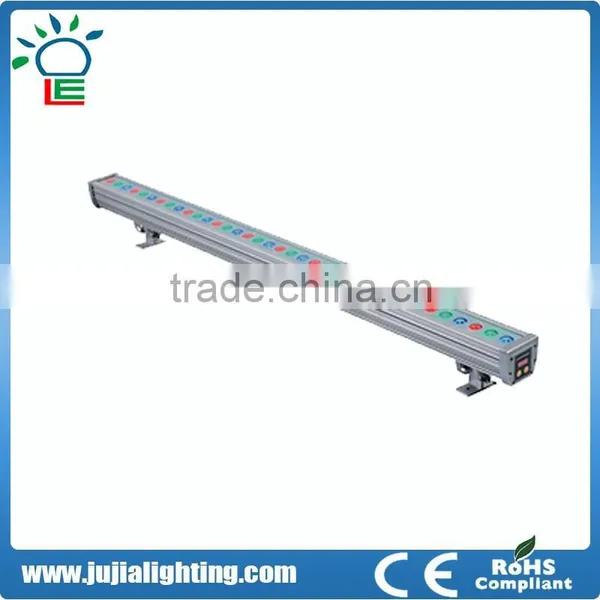 High Bright Modern 18w Linear Rgb LED Wall Washer Ip68, 18 Watts 24V Dmx512 Control LED Wall Washer photo-3