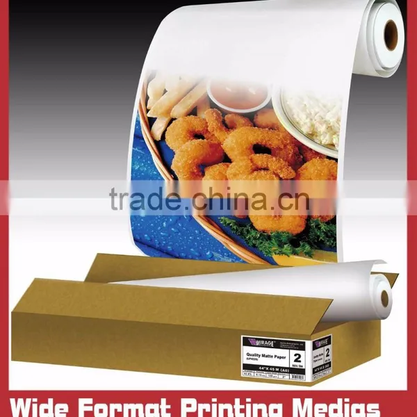 Printing Matte Paper Rolling With 170 Gsm 36 Inch X 45 Meters photo-5