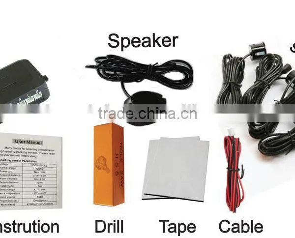 Parking Sensor With 4 Sensorswith Buzzer,Parking Sensor System,car Rear View System photo-2