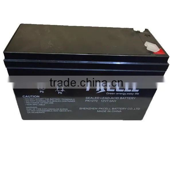 Good Sale 12V 7Ah Free Maintenance Rechargeable Lead Acid Battery For Toy Car photo-2