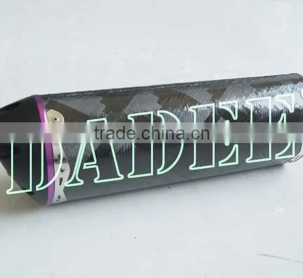 Motorcycle Racing Exhaust Parts Carbon Fibre Exhaust Pipe Slip-on System Exhaust