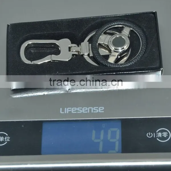 Fashion High Quality Carwheel Shape Metal Keychain photo-6