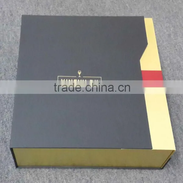 Fancy Folding Cardboard Wine Box photo-2