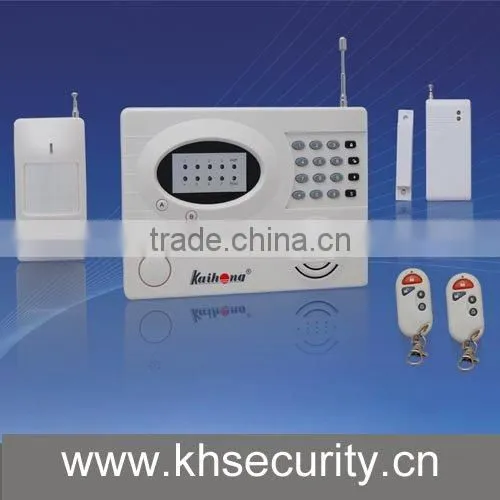 Wireless and Wired Intelligence Alarm With LED Display and Keyboard Input