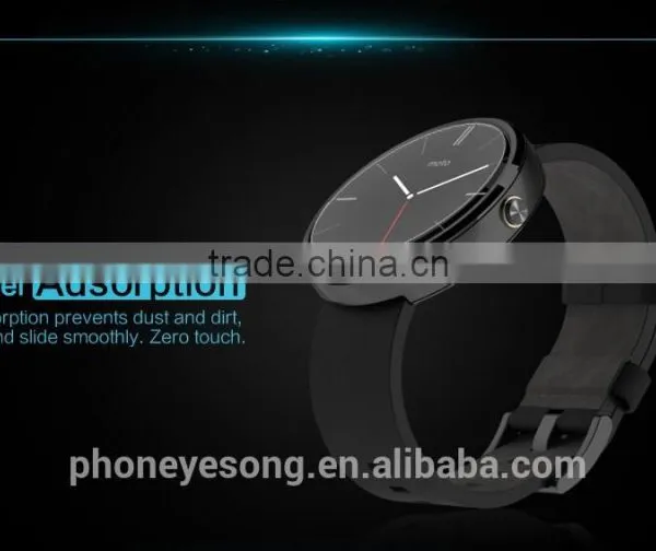 Super Clear Anti-fingerprint Protective Film for Moto 360 photo-5