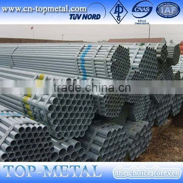 Erw Welded Pre Galvanized Round Pipe Manufacture photo-6