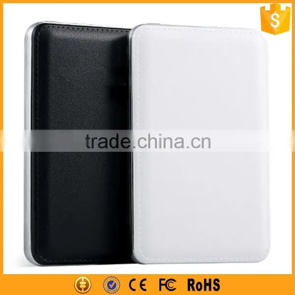 Factory Wholesale Real Full 3000mAh Power Bank Leather Power Bank photo-5