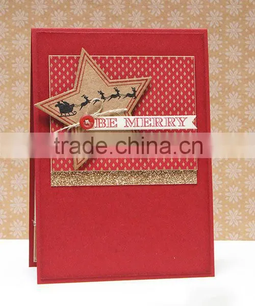 Australia Type Wedding Invitation Card With Cute Star Decoration
