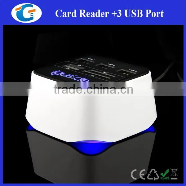 Led Light up Logo Usb Card Readers Combo Gift Items photo-4