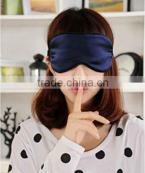 100% Silk Eye Mask, Adjustable Belt photo-3