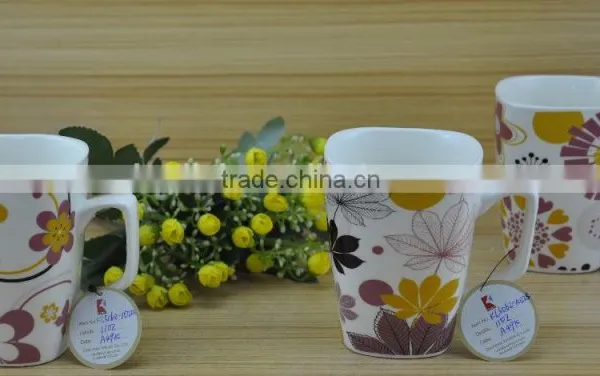 11OZ Cute Cat Design Full Decal Print Tea Cups, Shiny Surface Porcelain Mug, KL5021-953 photo-3