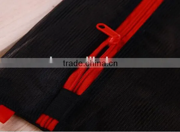 YIWU RODA 100%polyester Embroidery Black Durable Laundry Bag photo-4