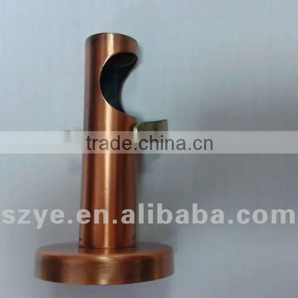 Curtain accessories AC copper iron single curtain rods bracket and hardware